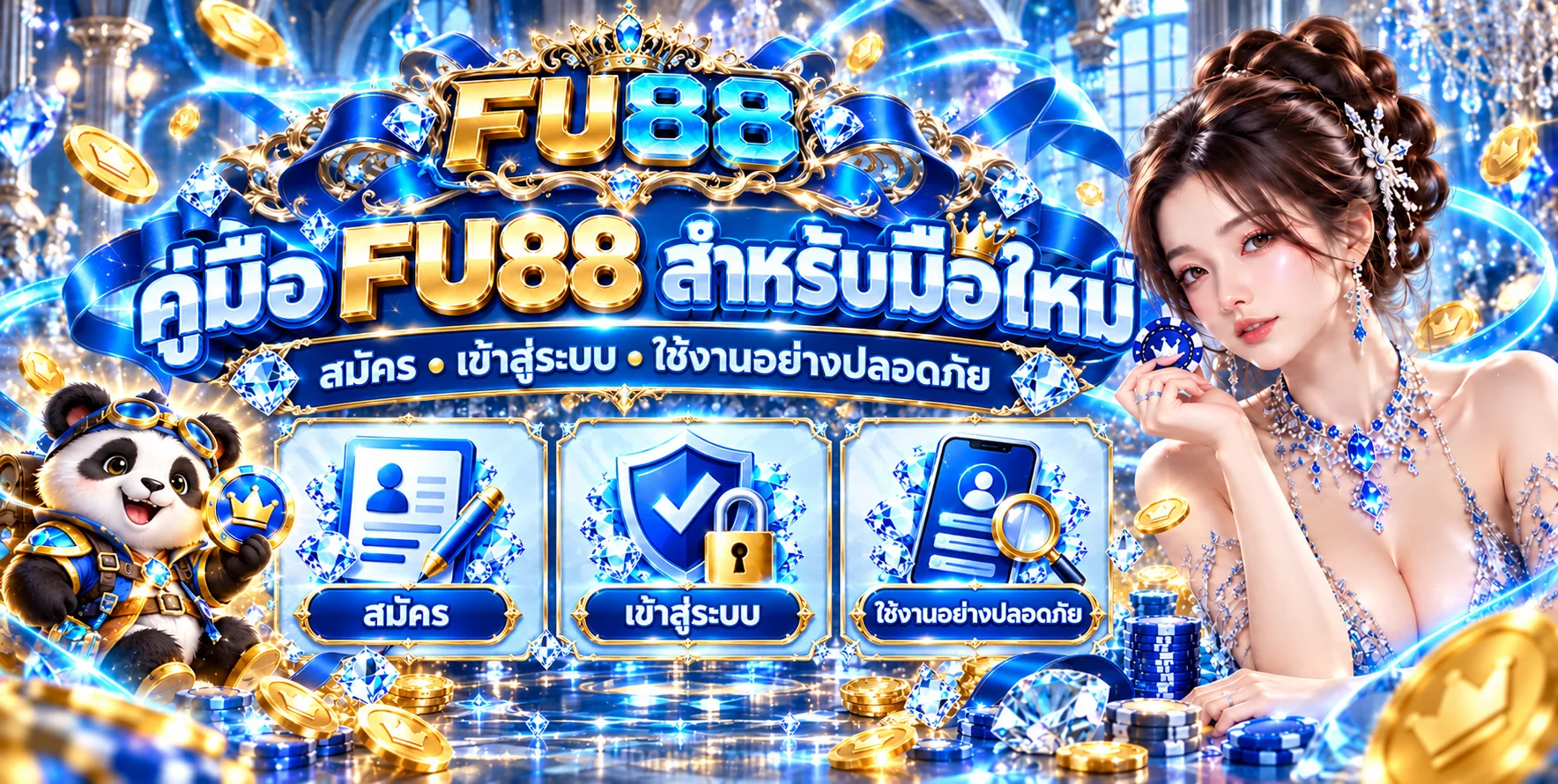 FU88 คู่มือมือใหม่ สมัคร ล็อกอิน และใช้งานปลอดภัย